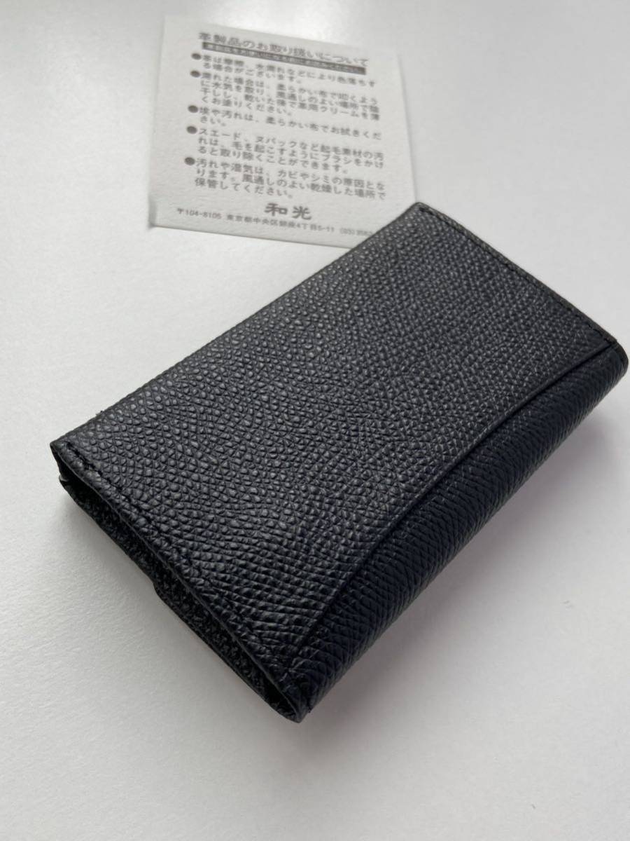  Ginza Wako WAKOwakou change purse . purse key case black color coin case 