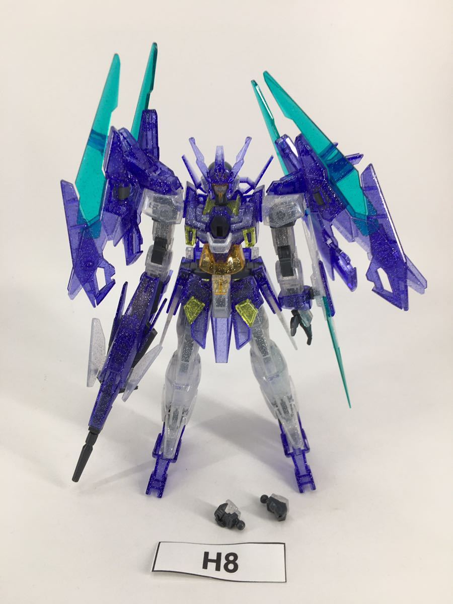 【即決】HG 1/144 ガンダムAGEⅡ マグナム ダイブイントゥディメンションクリア ガンプラ 完成品 ジャンク 同梱可 H8_画像1