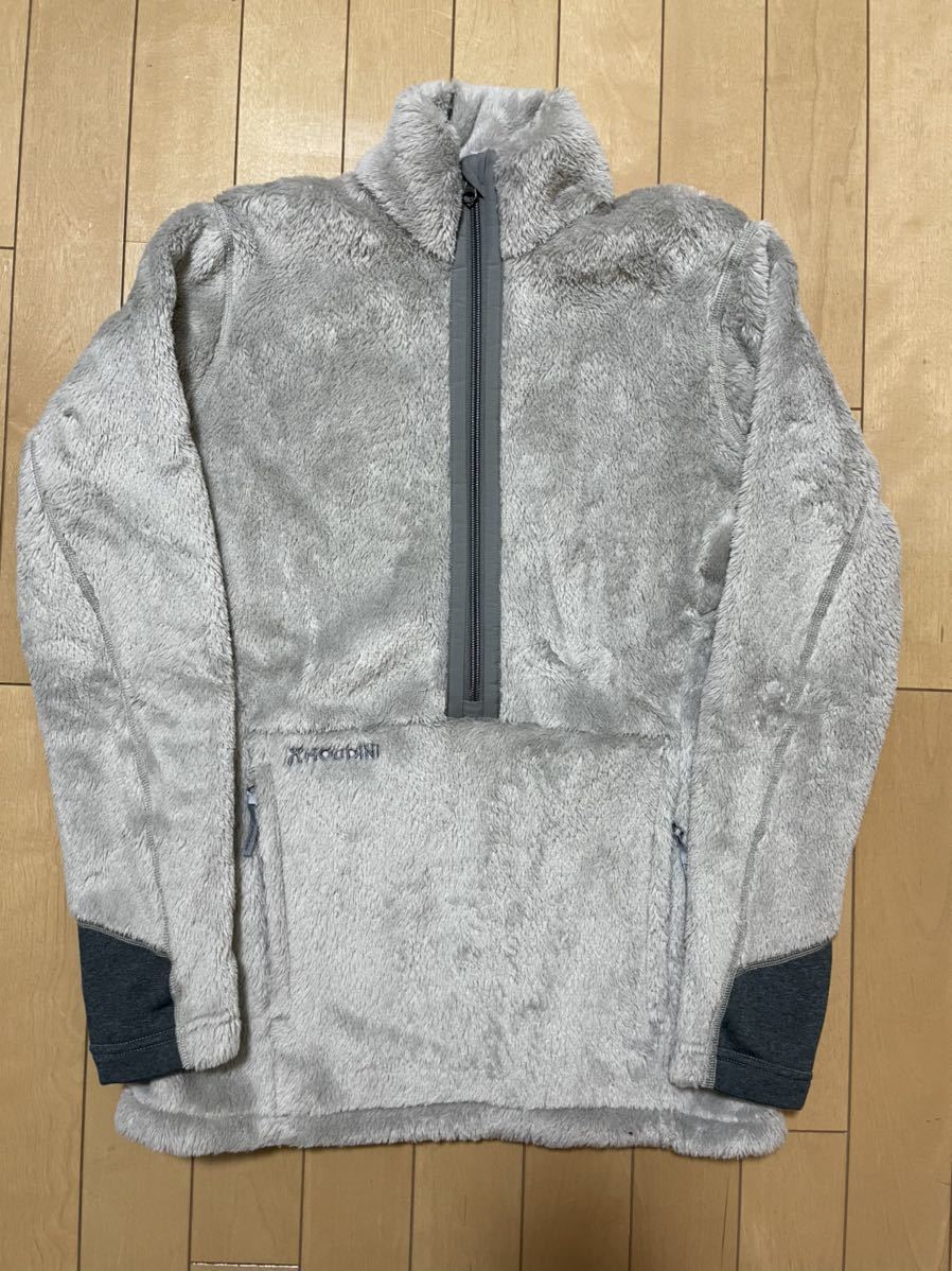 美品 美品 HOUDINI ヘアリー ハーフジップ XS フーディニ フリース