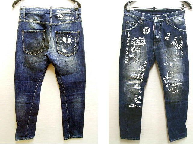 2021最新のスタイル 即決 44 美品 DSQUARED2 15SS CLASSIC KENNY TWIST