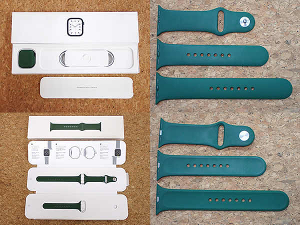美品】Apple Watch Series7 GPSモデル 41mm グリーンアルミニウム