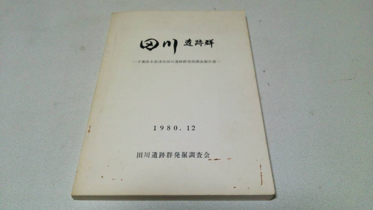 『田川遺跡群－千葉県木更津市田川遺跡群発掘調査報告書－』1980．12　田川遺跡群発掘調査会_画像1