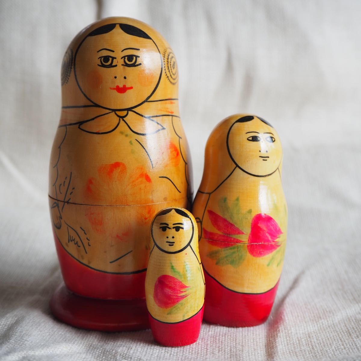 USSR マトリョーシカ ロシア ビンテージ 民芸品 ソ連 vintage USSR マトリョーシカ ロシア ビンテージ 民芸品 ソ連 vintage