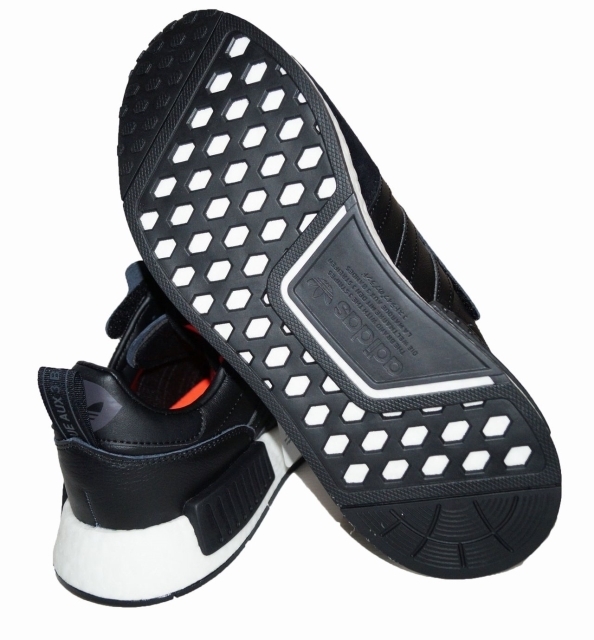 アディダス adidas オリジナルス マイクロペーサー 黒 EE3625 スニーカー MICROPACER XR1 シューズ ブラック 靴 US79 (27.0cm)　_画像3