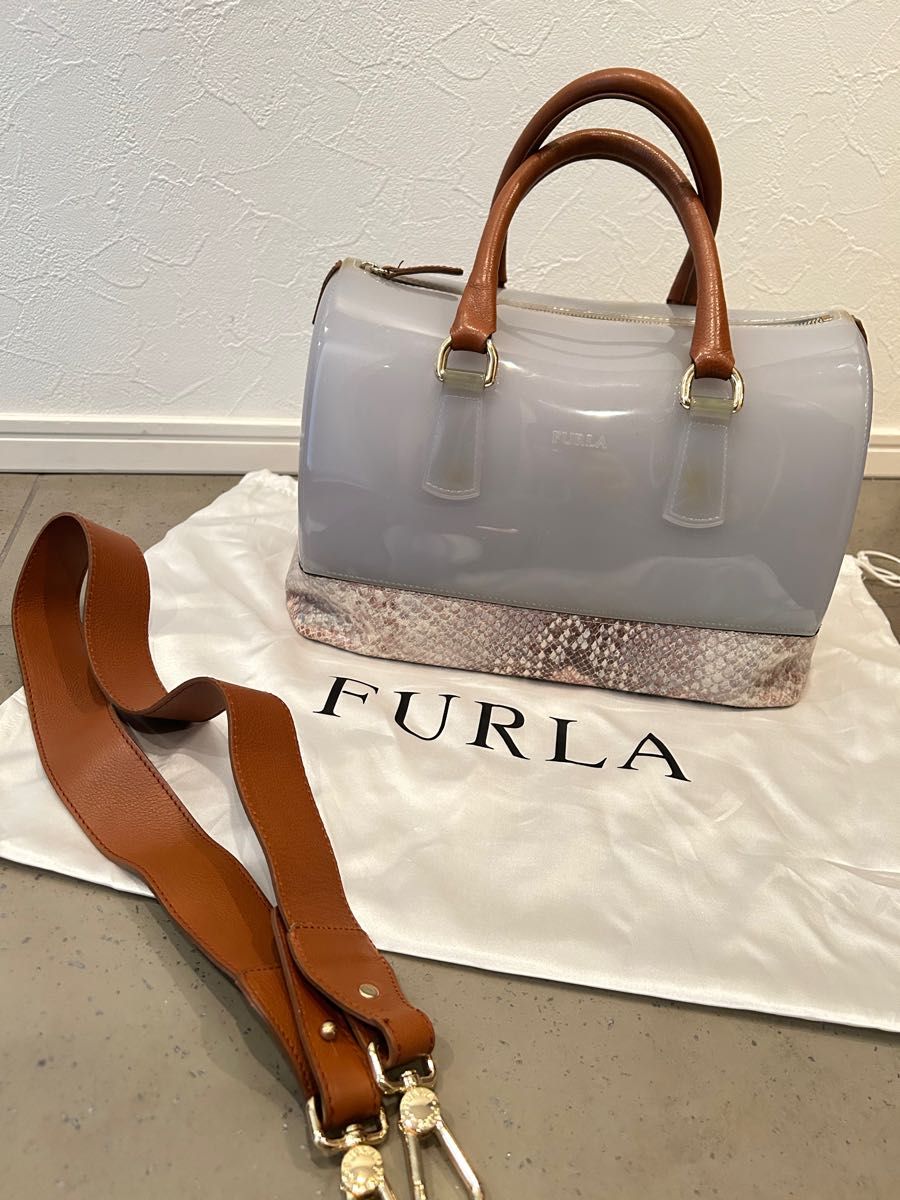 FURLA フルラ キャンディバッグ ジェリーバッグ ビニールバッグ