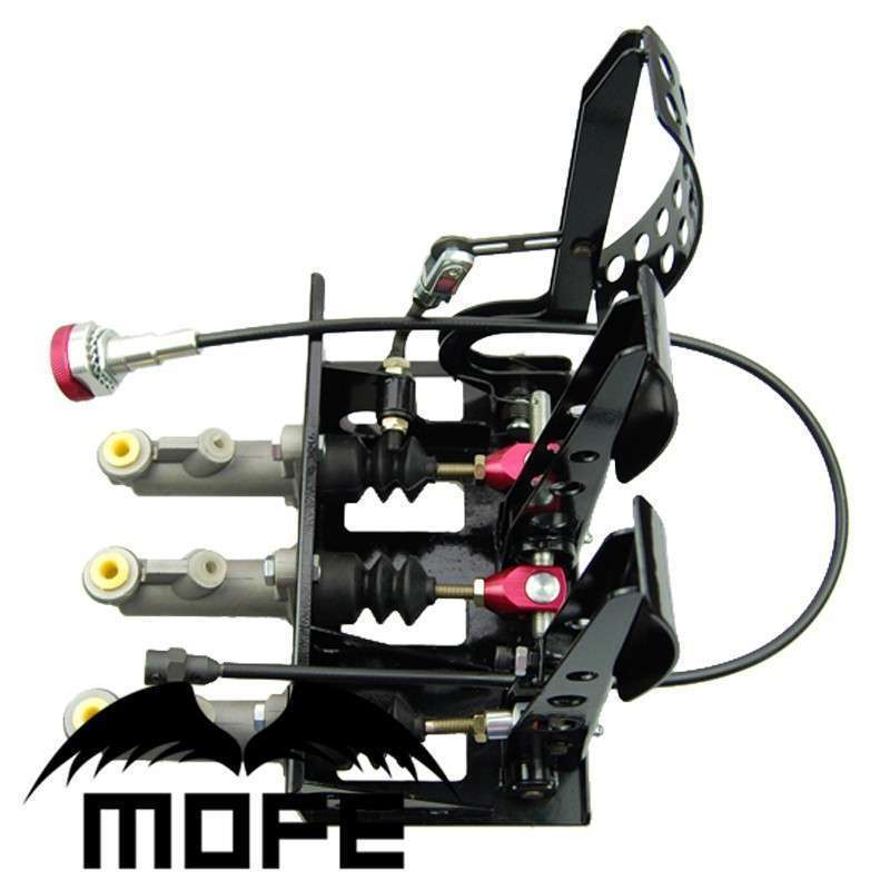 MOFE レーシングペダルボックス 0.75 ブレーキ マスターシリンダー クラッチ ブレーキ バイアス フロアマウントの画像3