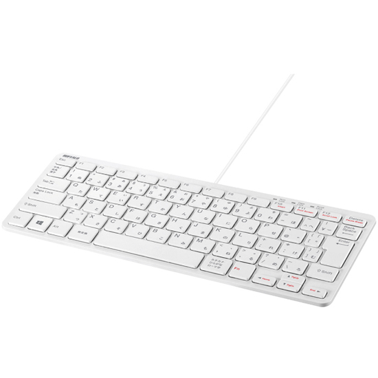 返品交換不可】 BUFFALO バッファロー 有線コンパクトキーボード