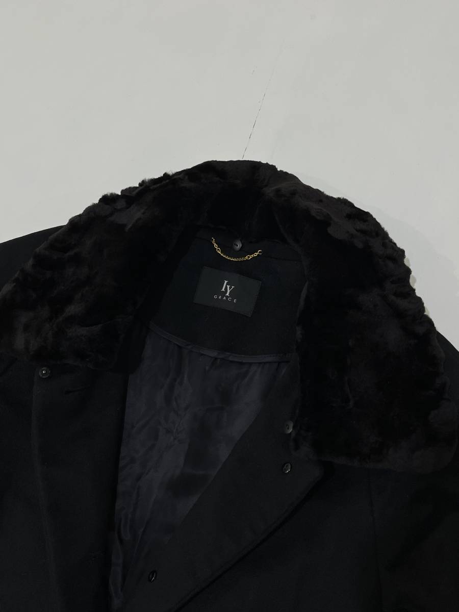 IY GRACE】アイワイグレース カシミヤウール ミンクカラー A IY GRACE】アイワイグレース カシミヤウール ミンクカラー A