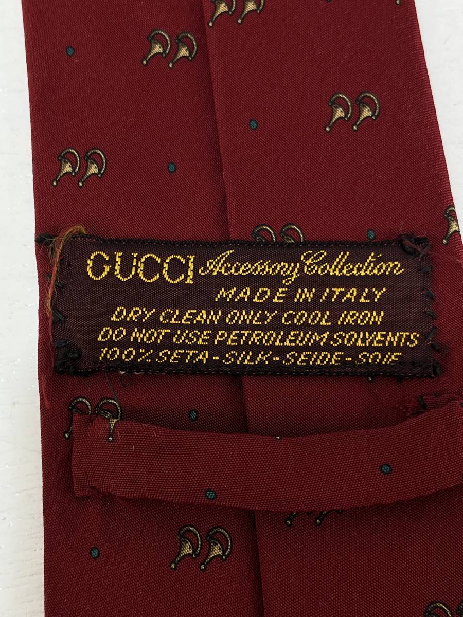 新品100%新品 ヤフオク! - ビンテージ イタリア製 GUCCI グッチ