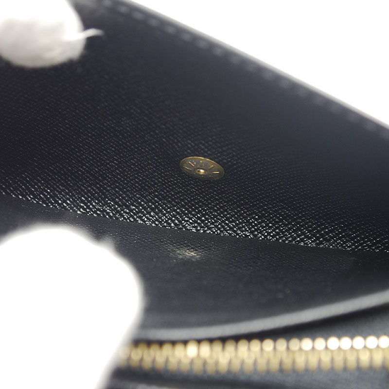 ルイヴィトン Louis Vuitton LV ポルトフォイユ・トレゾール M63972 エピ メンズ 二つ折り財布 保存袋付_画像9