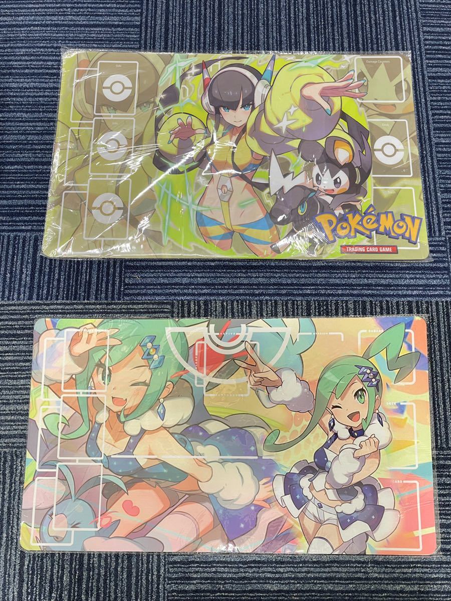 Paypayフリマ 二枚セット ポケモン プレイマット カミツレ ルチア ラバーマット 新品 Fx Paypayフリマ 二枚セット ポケモン プレイマット カミツレ ルチア ラバーマット 新品 Fx