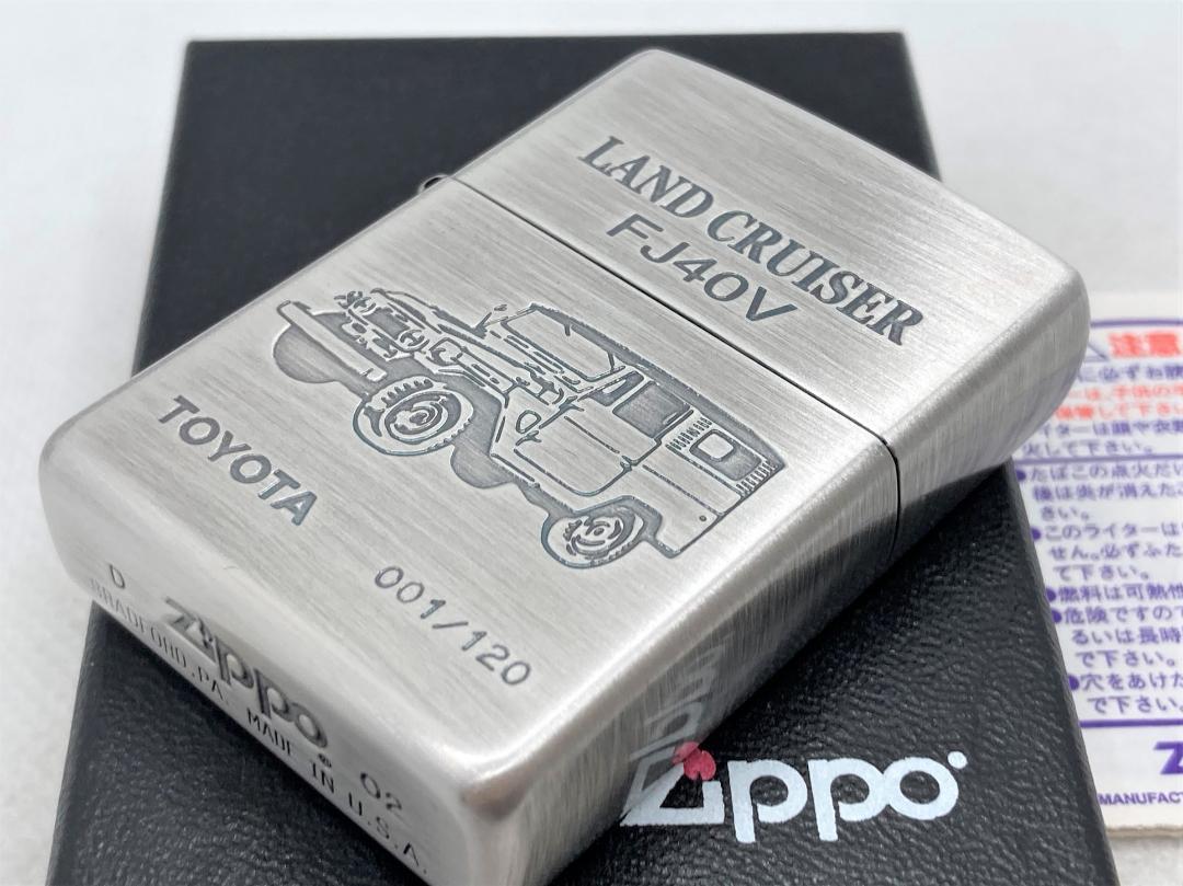 未使用 ZIPPO ジッポー 限定品 TOYOTA ランドクルーザー FJ40V