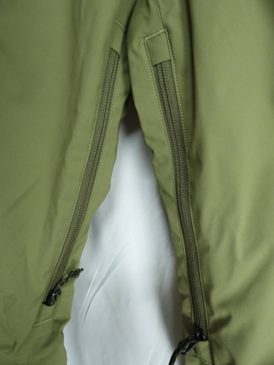 未使用　M（日本サイズ L 相当）　ウィメンズ Burton GORE-TEX グロリア パンツ レディース Martini Olive 定価30800円_画像3