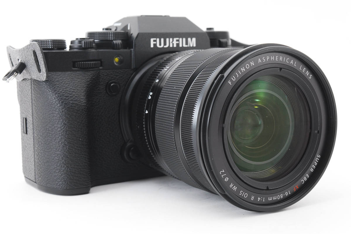 ショット数187回 保証書付 未使用品級 FUJIFILM フジフイルム X-T4 XF16-80mm F4 R OIS WR レンズキット ミラーレス デジタルカメラ (1927)