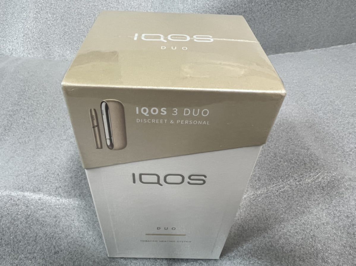 ☆新品未開封 IQOS DUO ☆ アイコス3 デュオ ☆ ブリリアントゴールド IQOS Duo アイコス デュオ ブリリアントゴールド