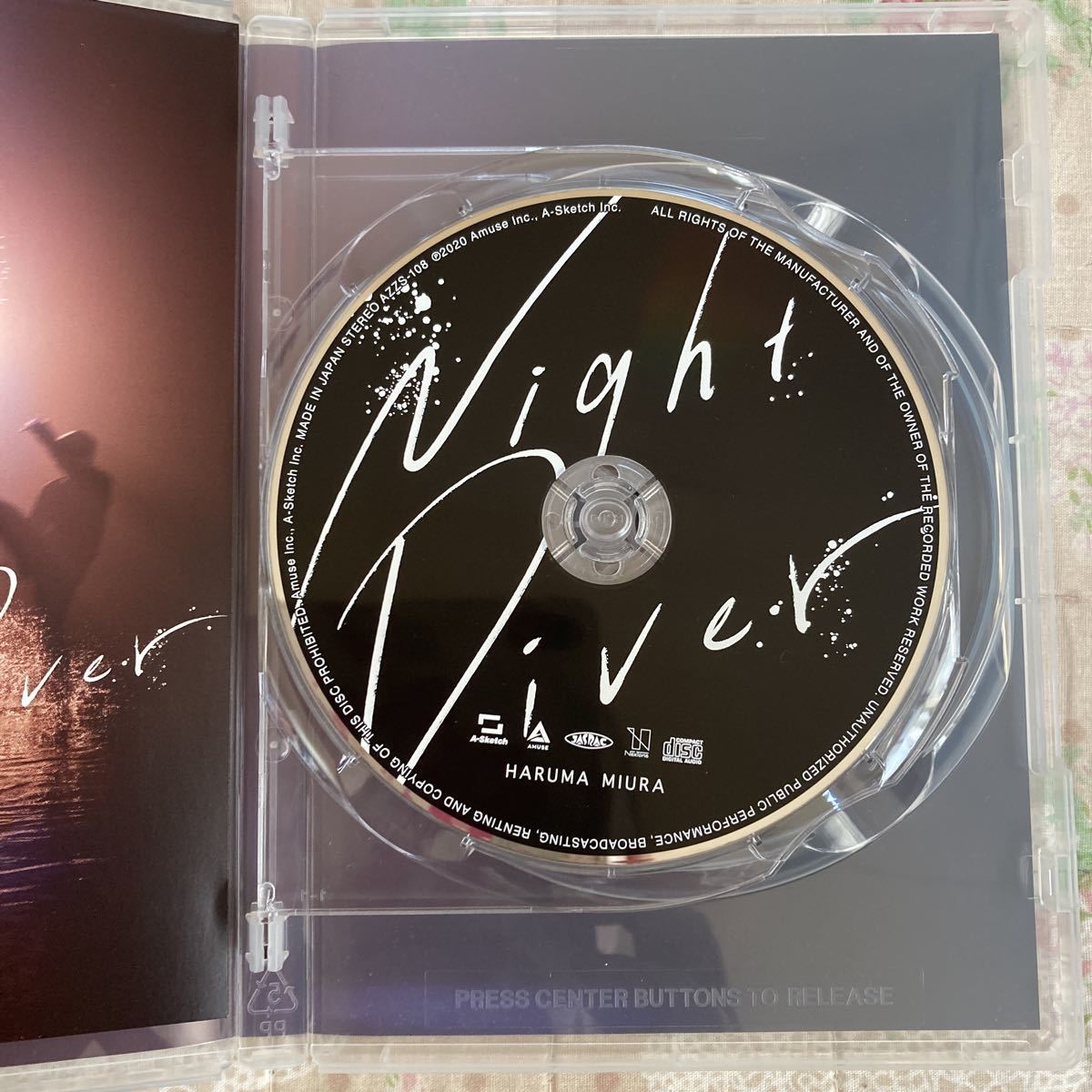 CD＋DVD 三浦春馬 『Night Diver [初回限定盤]』 品番： AZZS-108_画像3