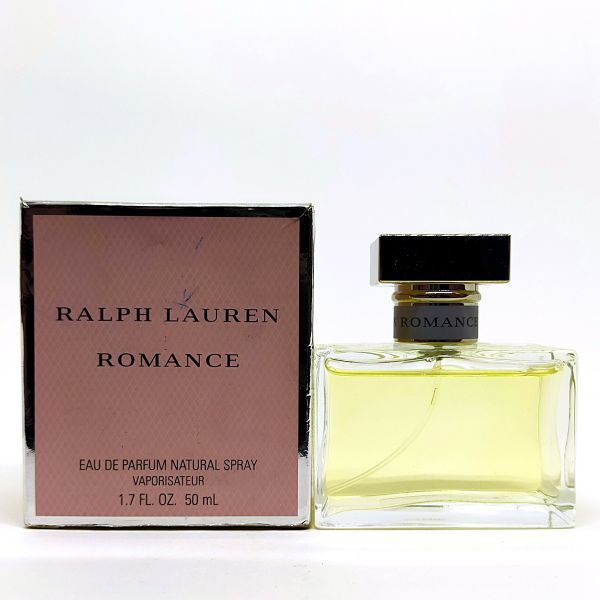 RALPH LAUREN ラルフ ローレン ロマンス ROMANCE EDP 50ml ☆残量ほぼいっぱい　送料350円_画像1