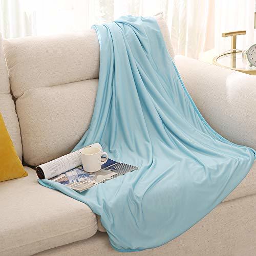 Deconovo.... towelket contact cold sensation ... lap blanket blanket blanket 80x100cm light green 