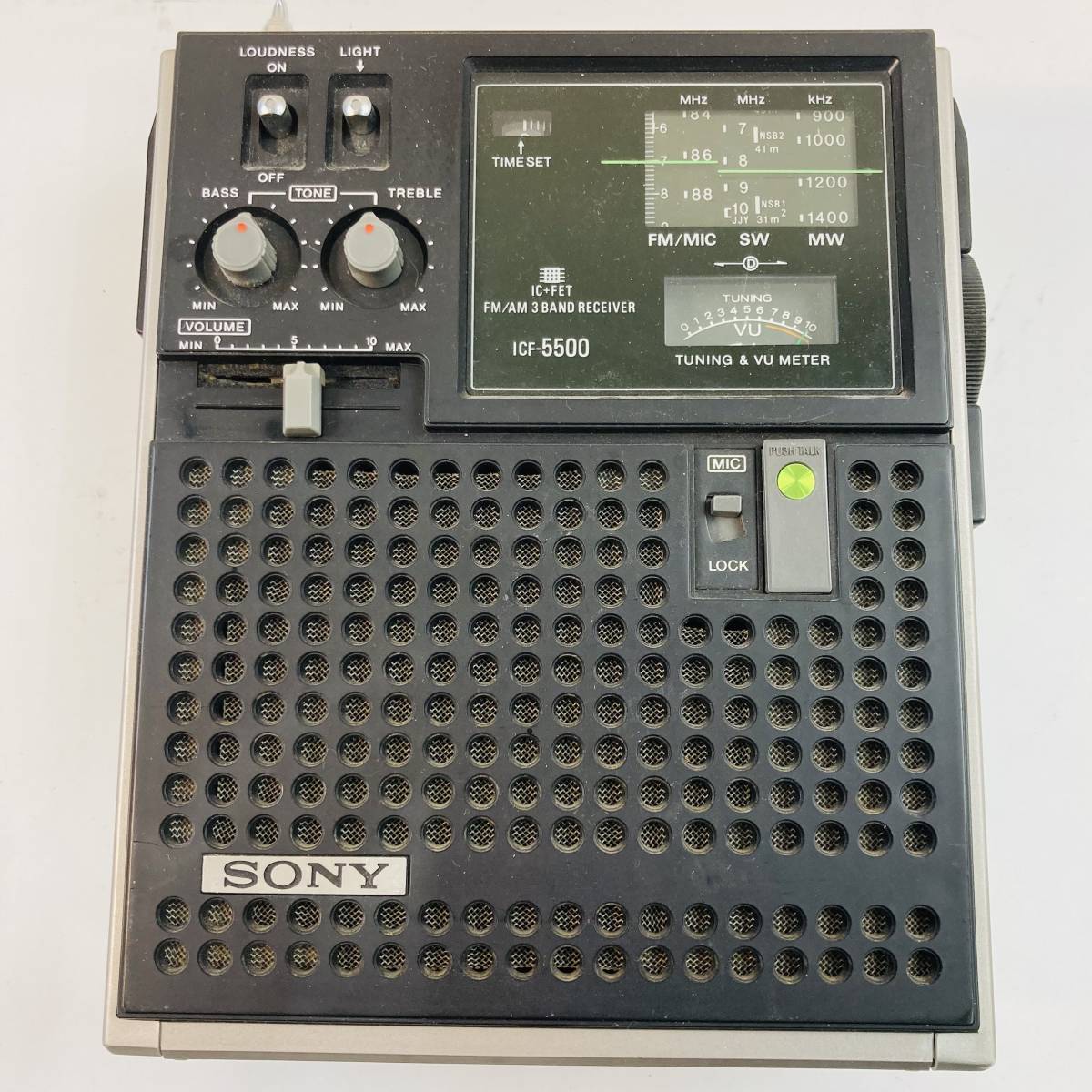 人気の新作 ソニースカイセンサー SONY ICF-5500A ジャンク品