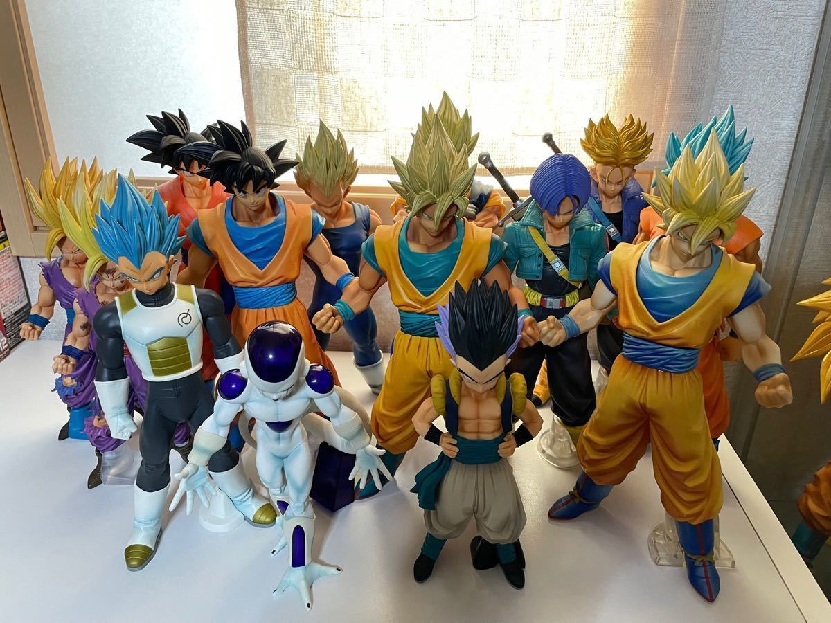 バラ売り不可、値引き交渉不可】 ドラゴンボールフィギュア14体まとめ売り-