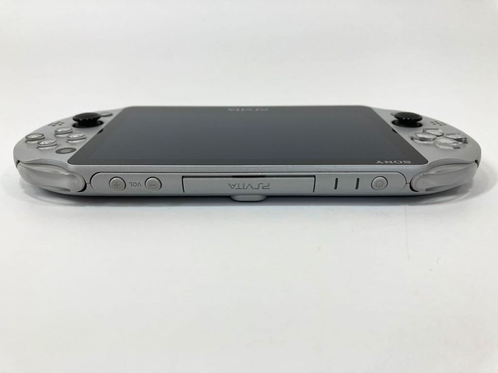 1円スタート SONY PlayStation Vita Wi-Fiモデル シルバー PCH-2000 