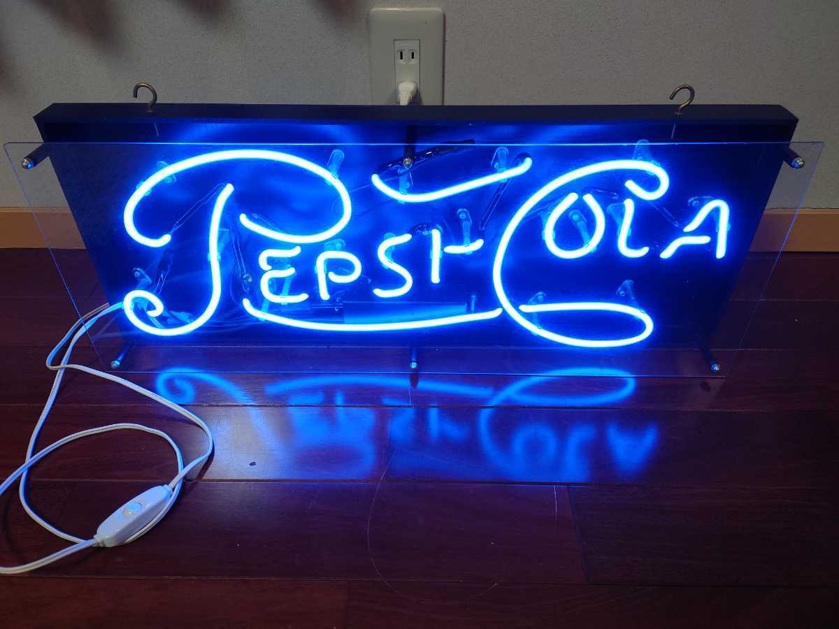 買収 専用 ペプシコーラ ライトアップ 看板 ネオンサイン Pepsi