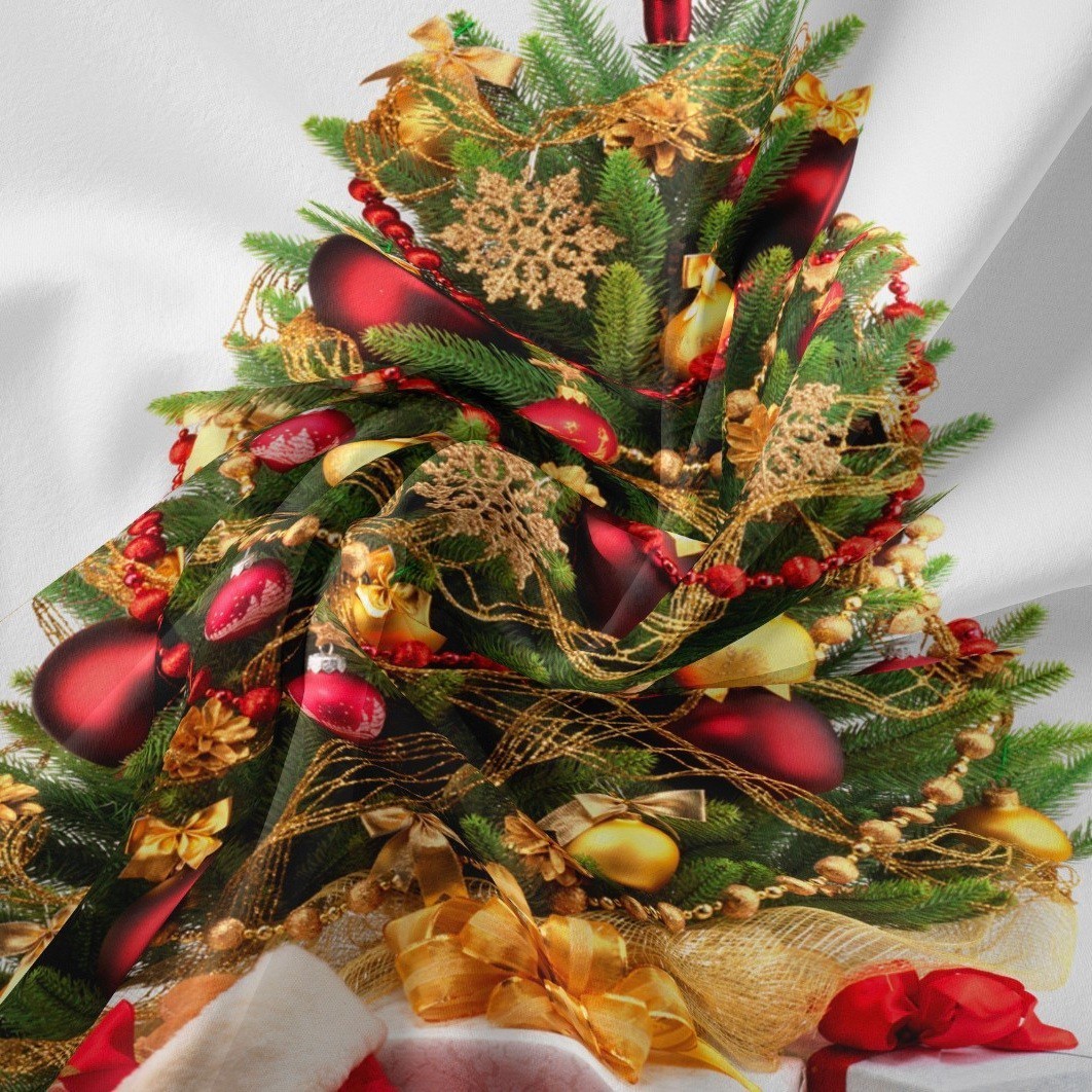 【クリスマスタペストリー 73×95cm】  場所を取らない 壁掛けツリー  X'MASツリー   飾り柄   片付け簡単   