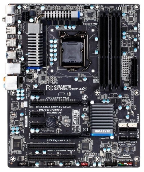 上品】 GIGABYTE P67A-UD3P-B3 Motherboard Intel ATX 3.0 USB 6Gb/s