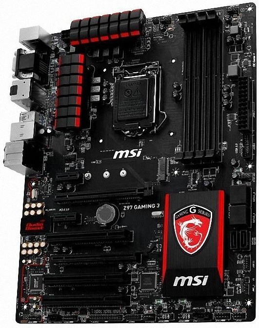 MSI MSI Z97 GAMING 3 LGA 1150 Intel Z97 HDMI SATA 6Gb/s USB 3.0 ATX Intel Motherboard