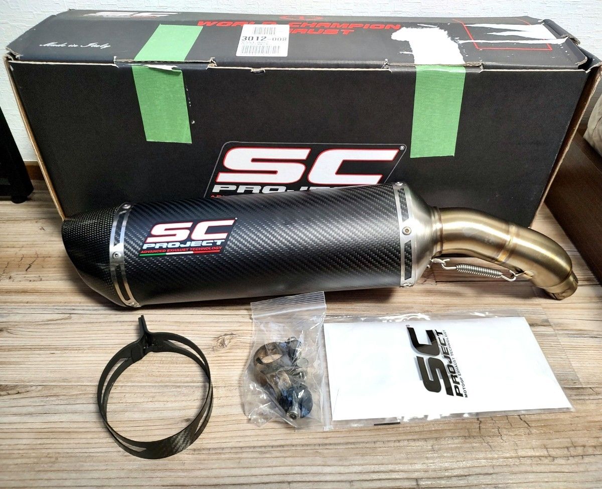 SV650/X(16-22) SC-PROJECT オーバル スリップオンサイレンサー SC