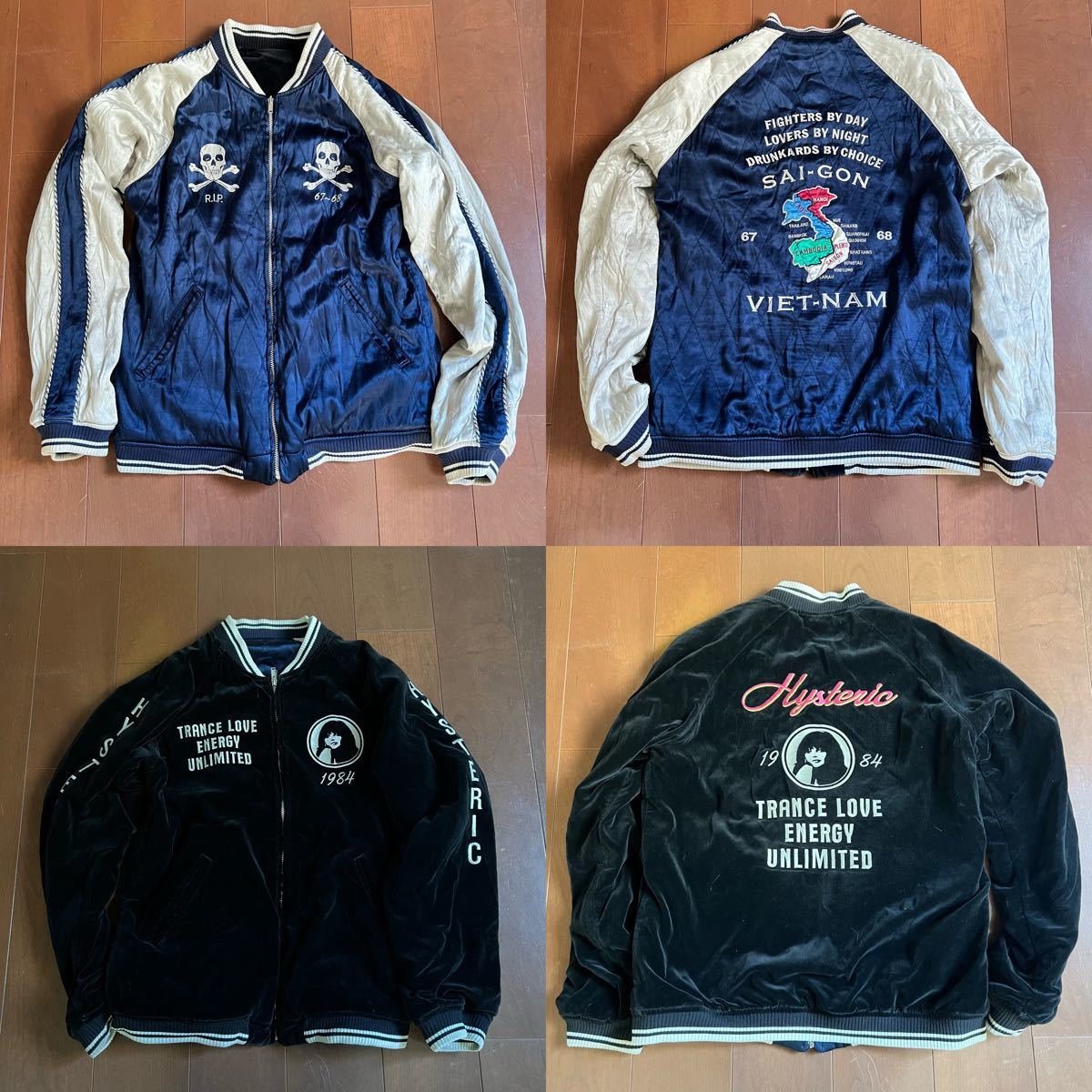 HYSTERIC GLAMOUR リバーシブル ブルゾン メンズファッション