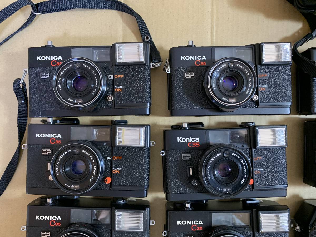 12個 コニカ KONICA C35 EF ×8個/C35 AF2 ×2個/C35MF/AF3D/ まとめて 12個 コニカ KONICA C35 EF ×8個/C35 AF2 ×2個/C35MF/AF3D/ まとめて