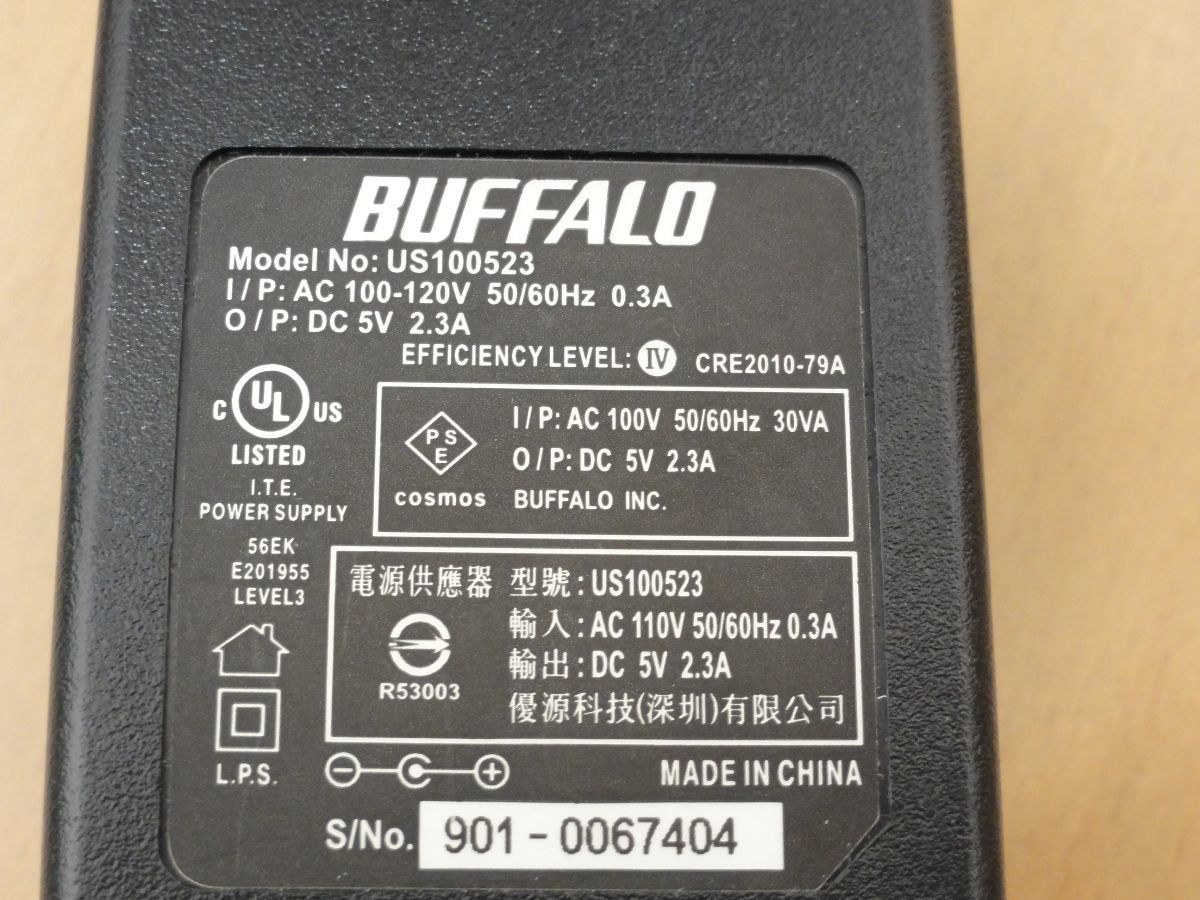 *BUFFALO Buffalo беспроводной LAN маршрутизатор WHR-HP-G др. для AC адаптер US100523 DC5V 2.3A навигационная система Gorilla для CA-PAC22D др. . сменный бесплатная доставка 