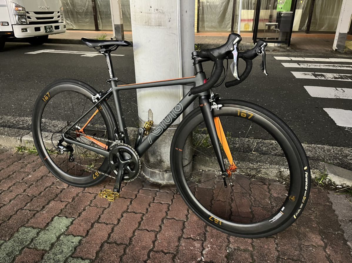 【新品、本物、当店在庫だから安心】 astuto カーボンフレーム カーボンホイール ロードバイク シマノ TIAGRA ティアグラ SPECIALIZED TREK GIANT FUJI BMC 500mm~
