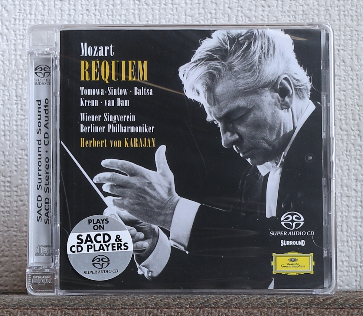 ヤフオク! - 品薄/ドイツ製/高音質CD/SACD/カラヤン/モーツァル