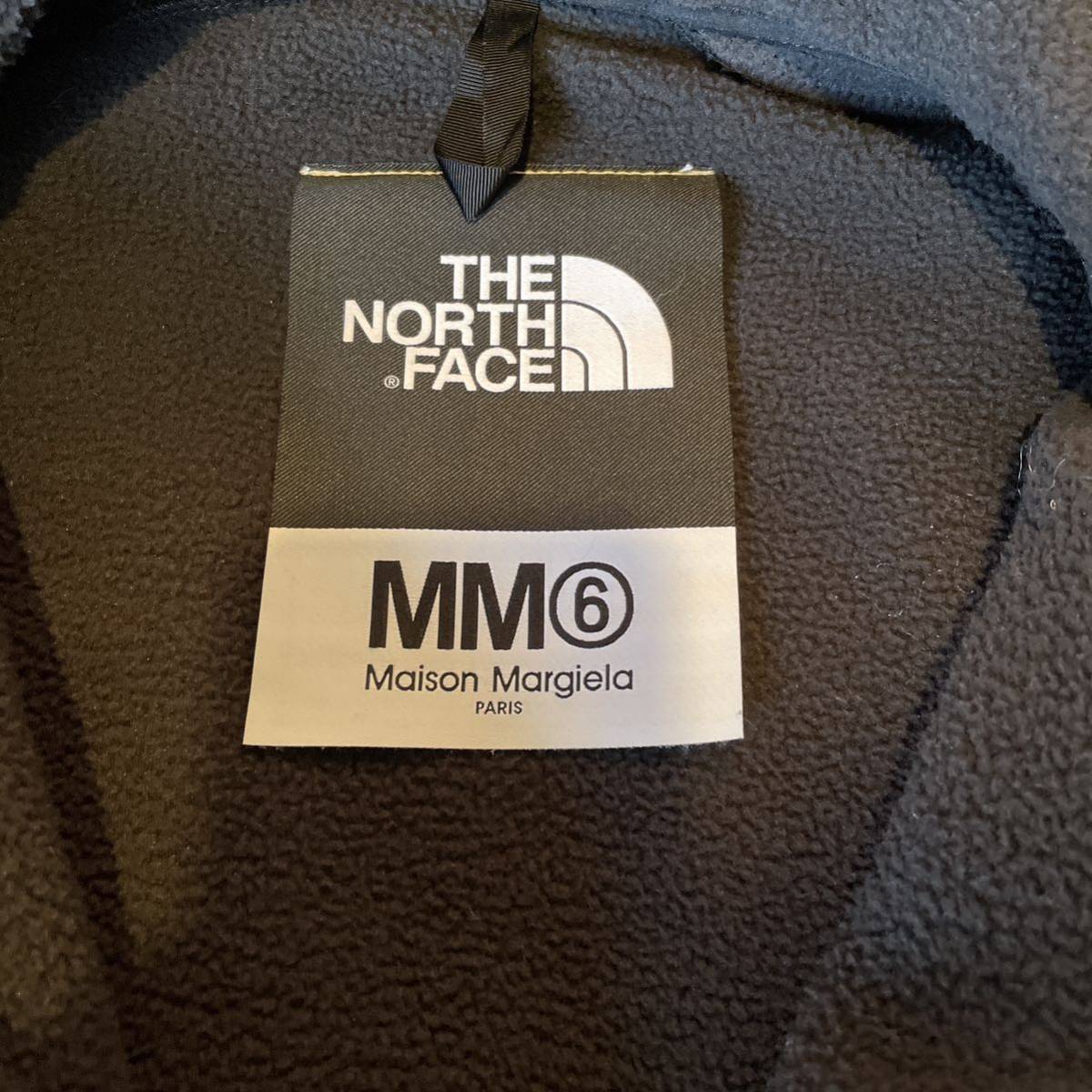 MM6 ノースフェイスサークルデナリ ドレス Sサイズ 黒 ノースフェイスデナリジャケット THE NORTH FACE 美品 フリース マルジェラ