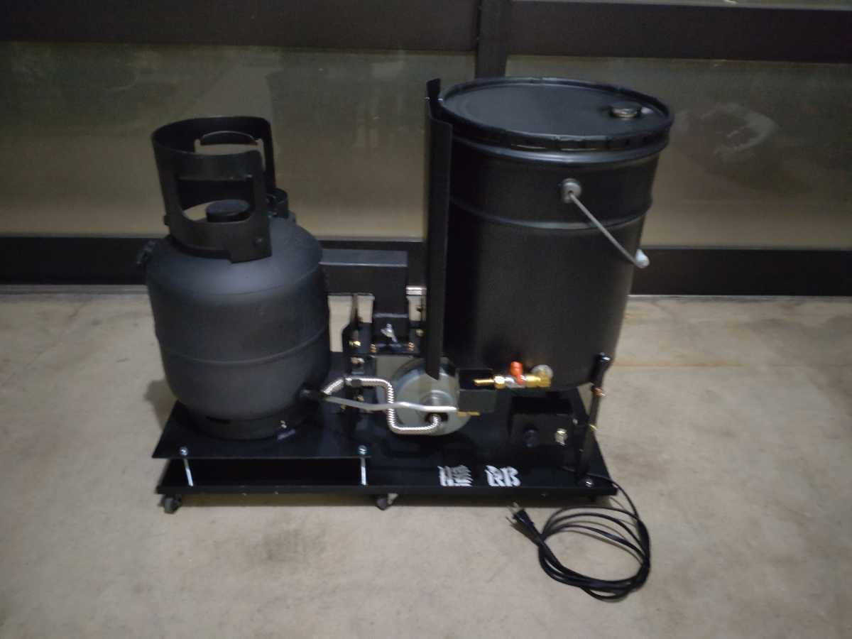 ヤフオク! - 廃油ストーブ 廃油 ストーブ 小型 100V 完成品 暖郎