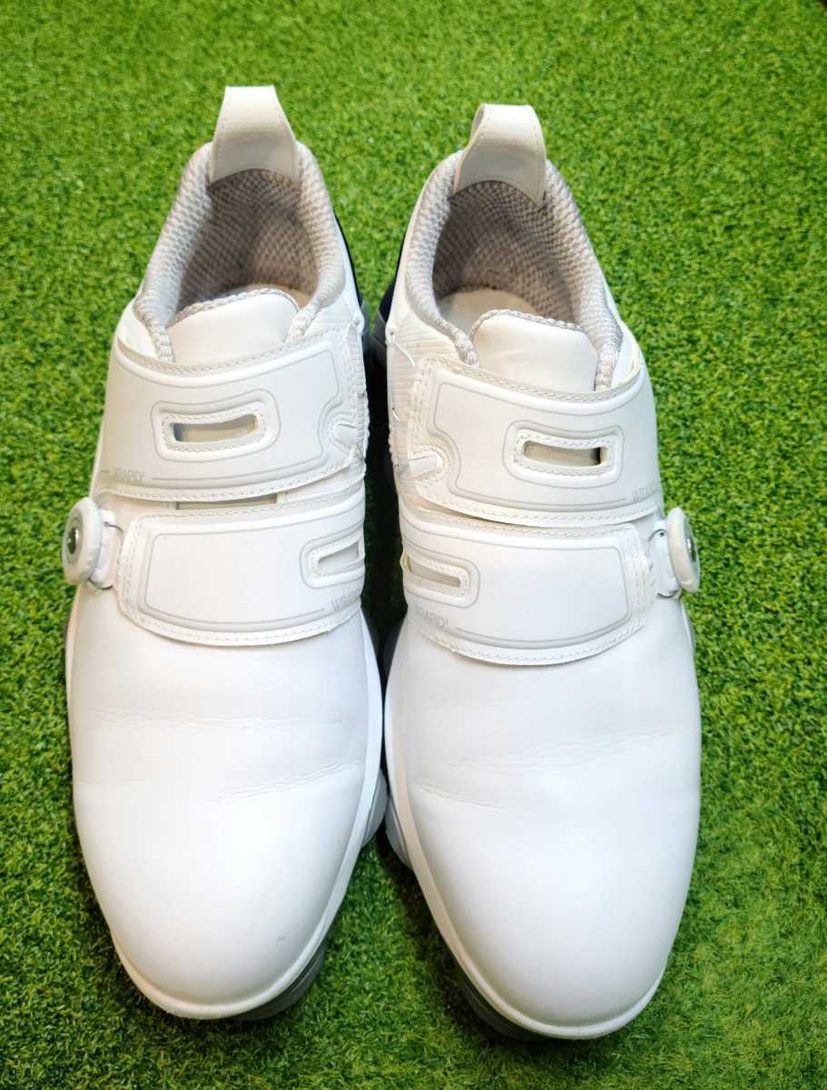 FOOTJOY ツアーアルファ デュアル BOA 27cm 55519J ホワイト系 ゴルフ