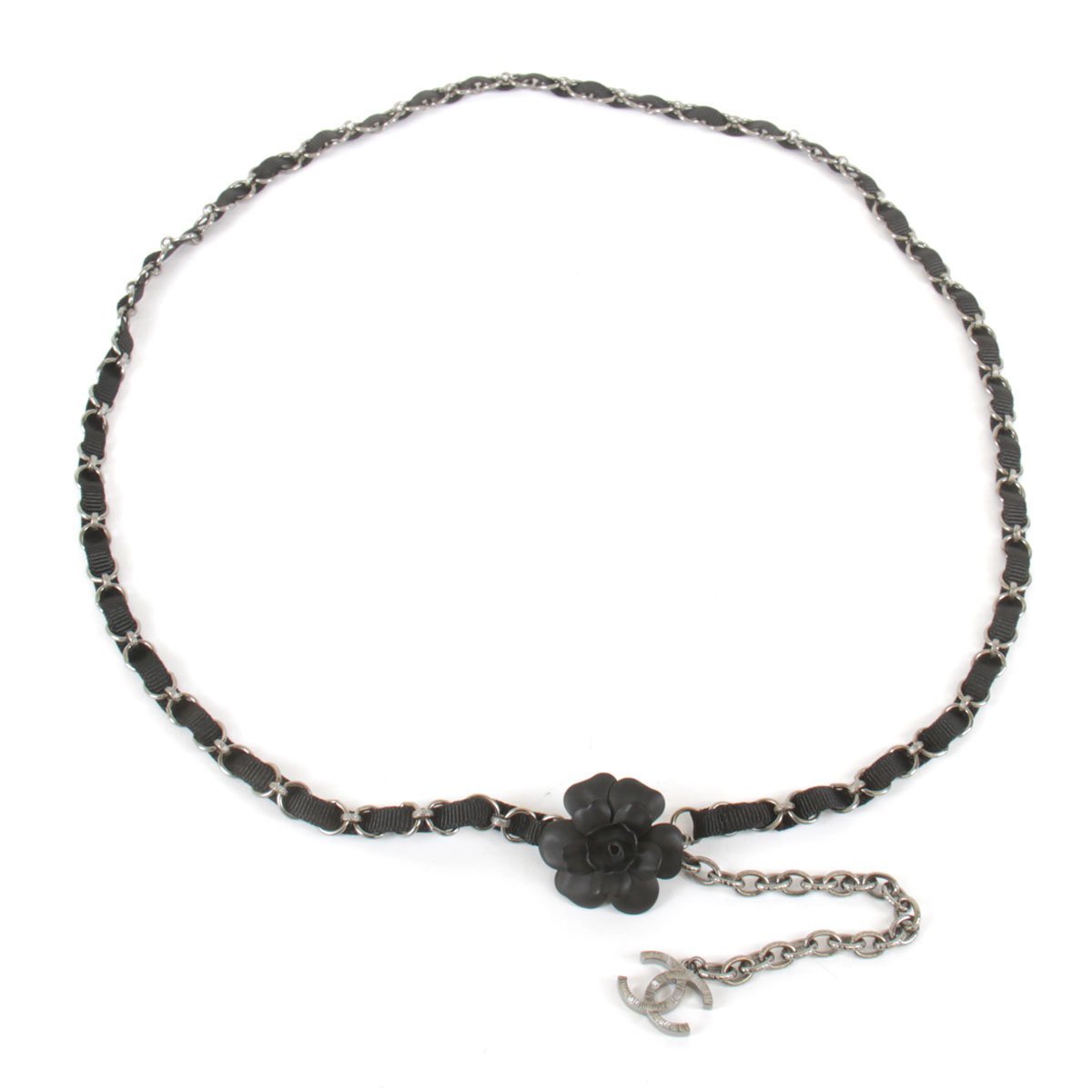 美品『USED』 CHANEL シャネル COCOマーク チェーンベルト ベルト