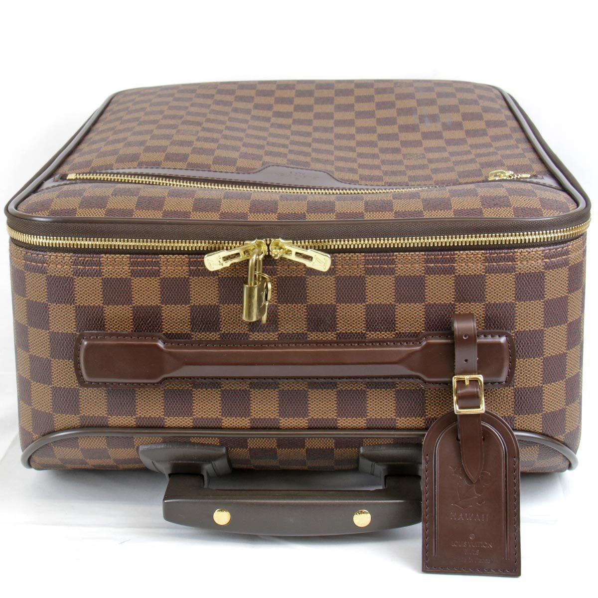 美品『USED』 LOUIS VUITTON ルイ・ヴィトン ペガス45 N23293 キャリーバッグ ダミエキャンバス エベヌ トロリー  スーツケース
