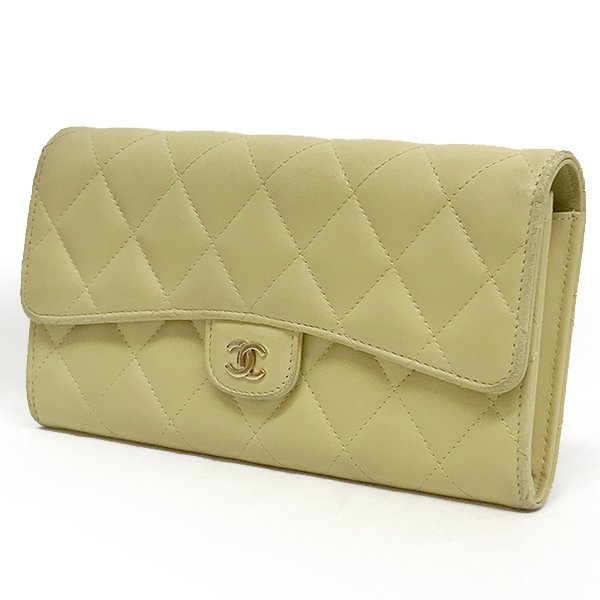 未使用・保管品】CHANEL シャネル マトラッセ ココマーク A80758 長