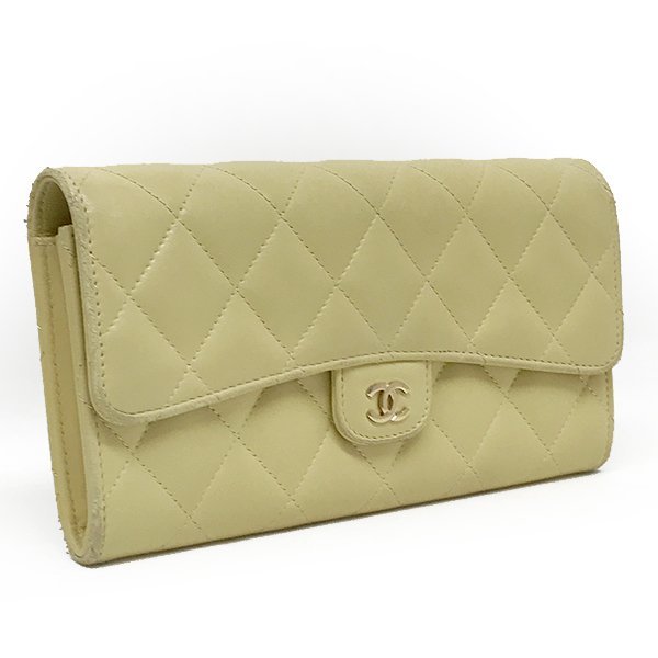 未使用・保管品】CHANEL シャネル マトラッセ ココマーク A80758 長