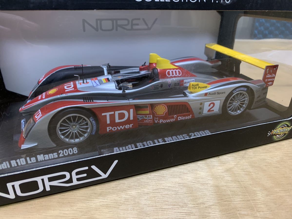 Yahoo!オークション - NOREV 1/18 Audi R10 Le Mans 2008 #2 Yahoo!オークション - NOREV 1/18 Audi R10 Le Mans 2008 #2