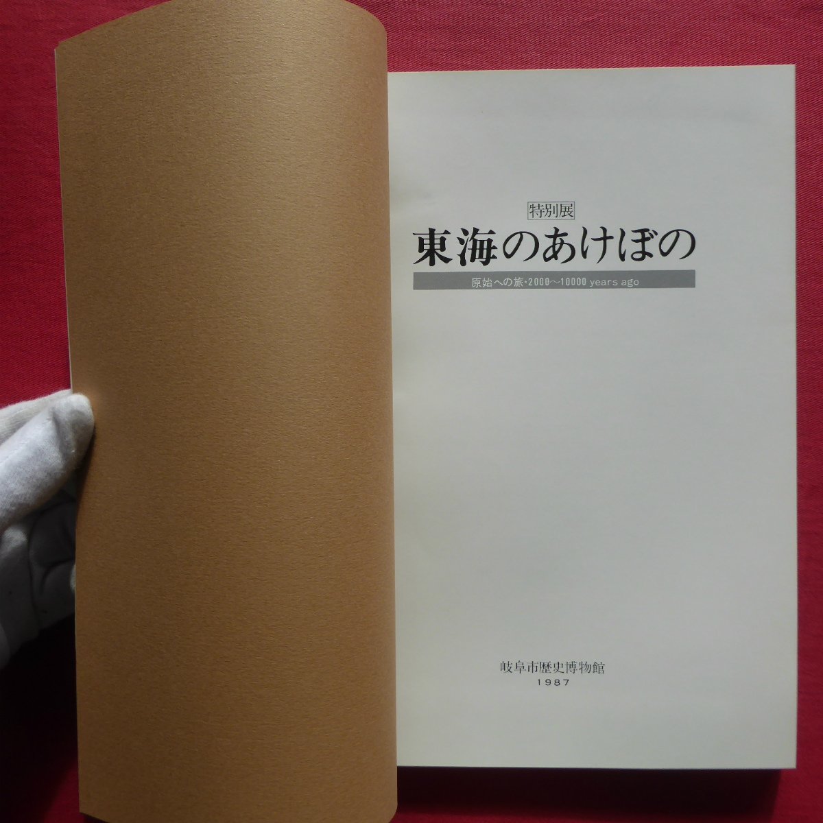 w24図録【特別展 東海のあけぼの-原始への旅・2000～10000 years ago/岐阜市歴史博物館・昭和62年】縄文時代_画像4