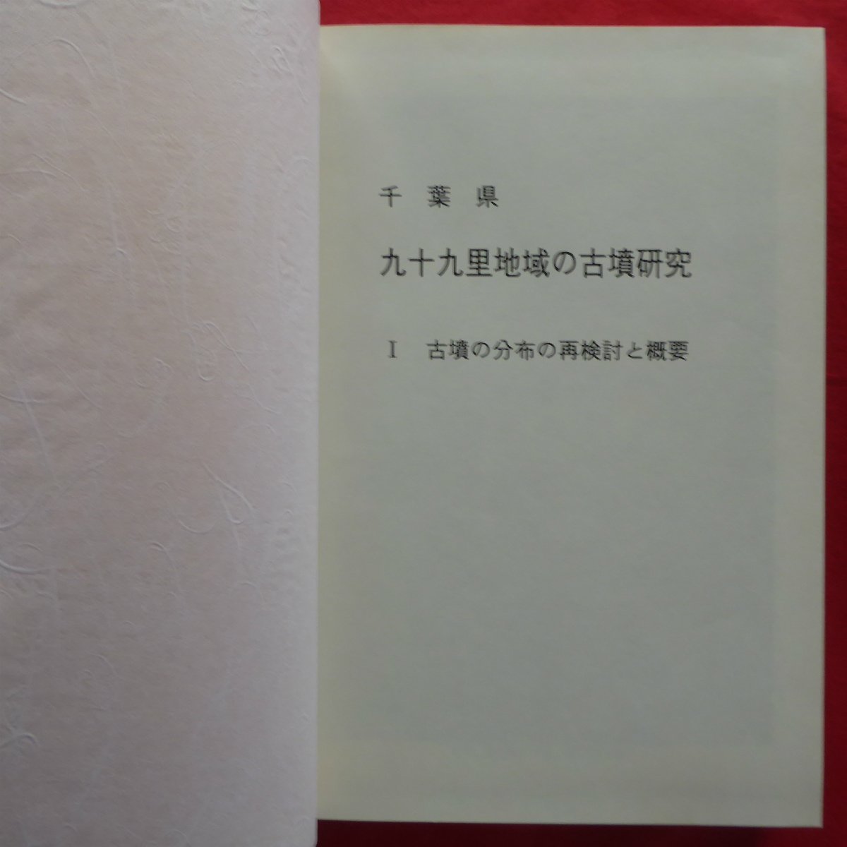 z45/平岡和夫【千葉県 九十九里地域の古墳研究/平成元年】古墳群一覧/位置と環境/古墳の分布調査_画像3