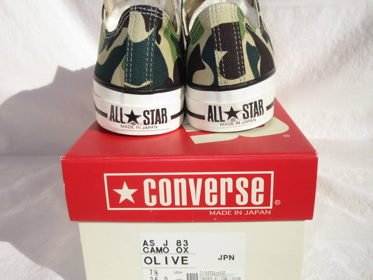 2017 100 CONVERSE ALLSTARJ 83 CAMO HI