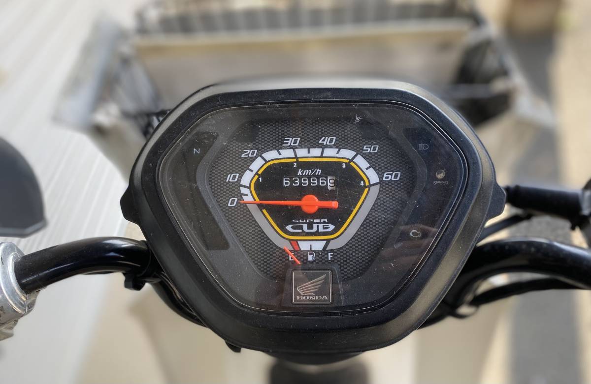 ☆ホンダ スーパーカブ50 プロ 4速 FI インジェクション キック、セル