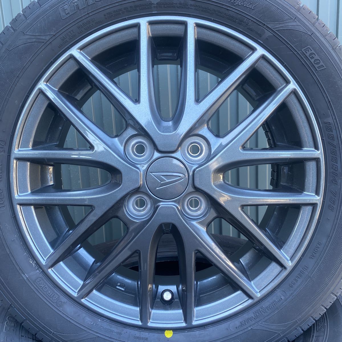 2022年製】◇155/65R14 グッドイヤー タント ムーヴ-