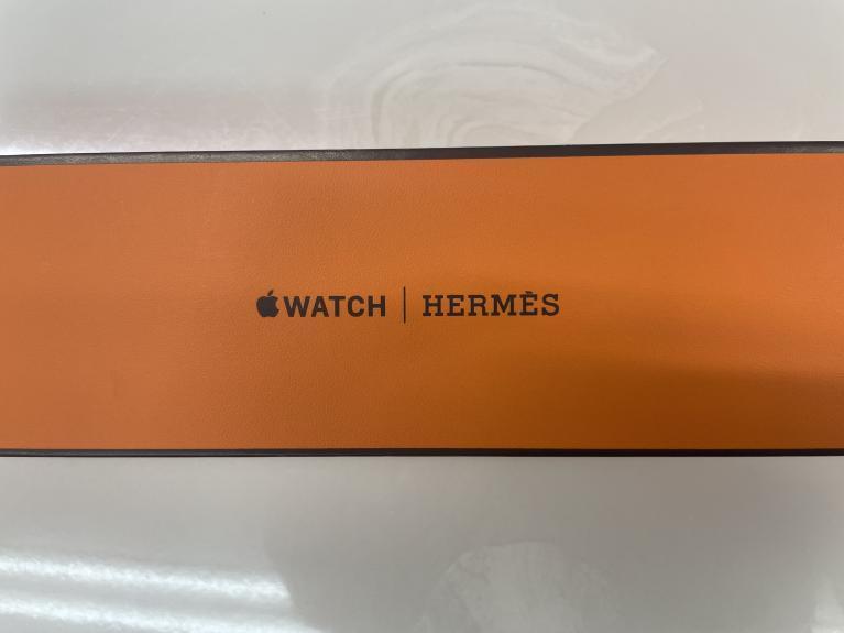 稀少 最終値下げ Apple Watch 初コラボモデル Apple Watch Hermes カフ 42mm ステンレススティールケース 超美品_画像9