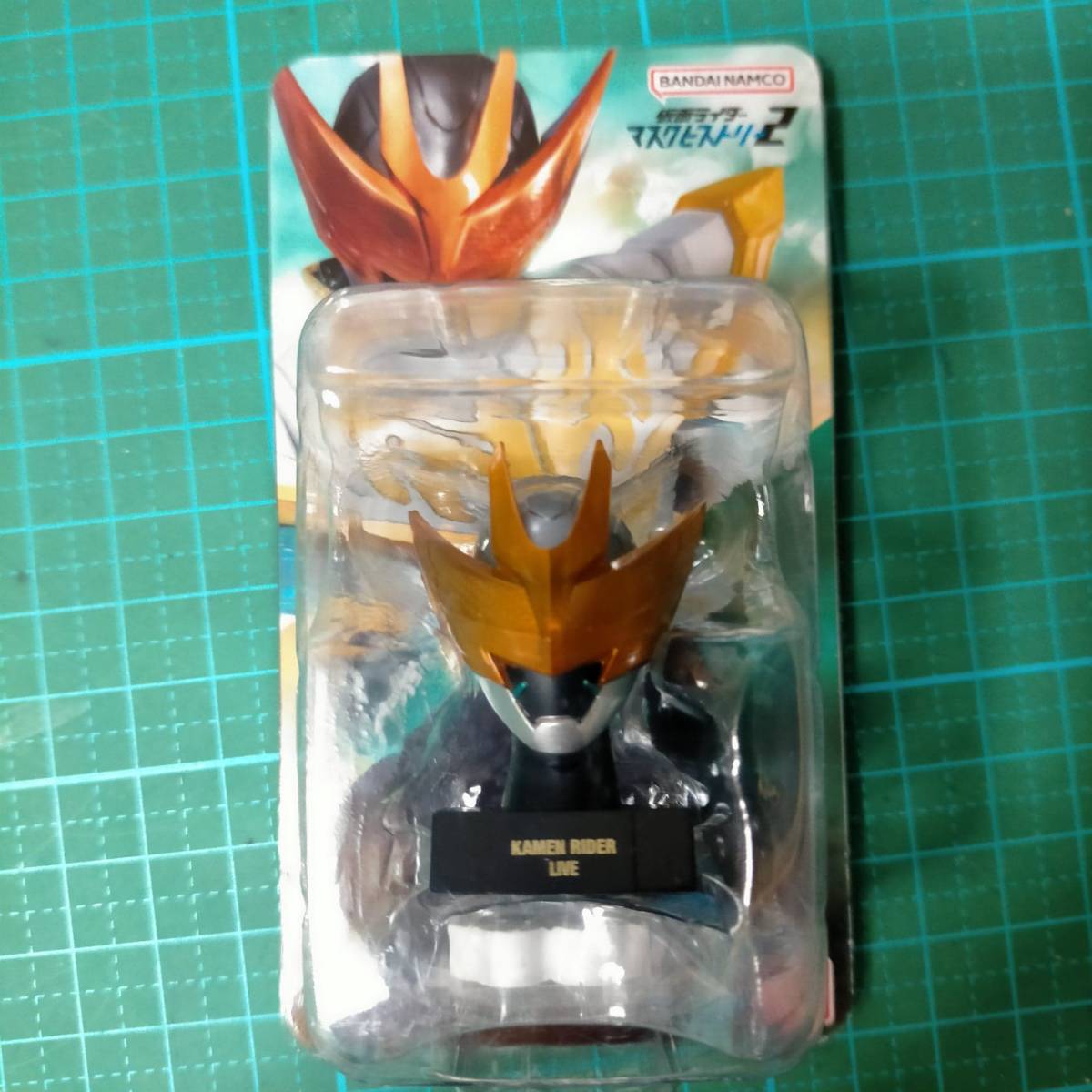 仮面ライダー マスクヒストリー 2 ライブ バットゲノム マスク REVICE KAMEN RIDER MASK HISTORY MASKED RIDER LIVE BAT GENOME Figure_画像1